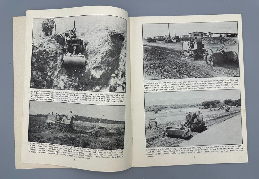 1937 CLETRAC Crawler EARTH Movng CLEVELAND TRACTOR Machinery BULLDOZER Advertise