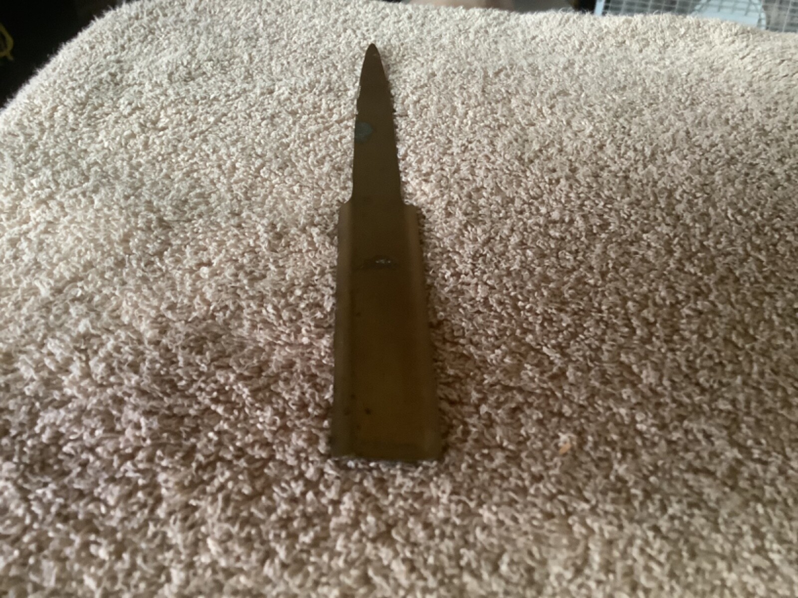 VINTAGE 1950’s BROCK TRACTOR CO. SENECA ST., BUFFALO,NY BRASS LETTER OPENER