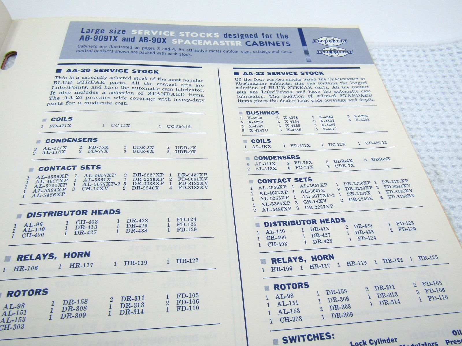 VTG 1969 Standard Blue Streak Stockmaster Plan Catalog & Dealer Bonus