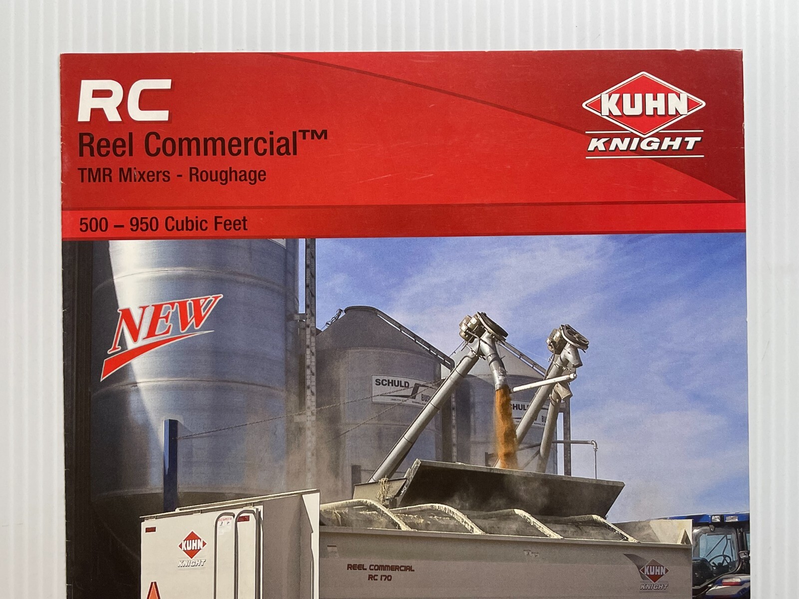 KUHN – RC Reel Commercial TMR Mixers – Sales Brochure *Original 2009*