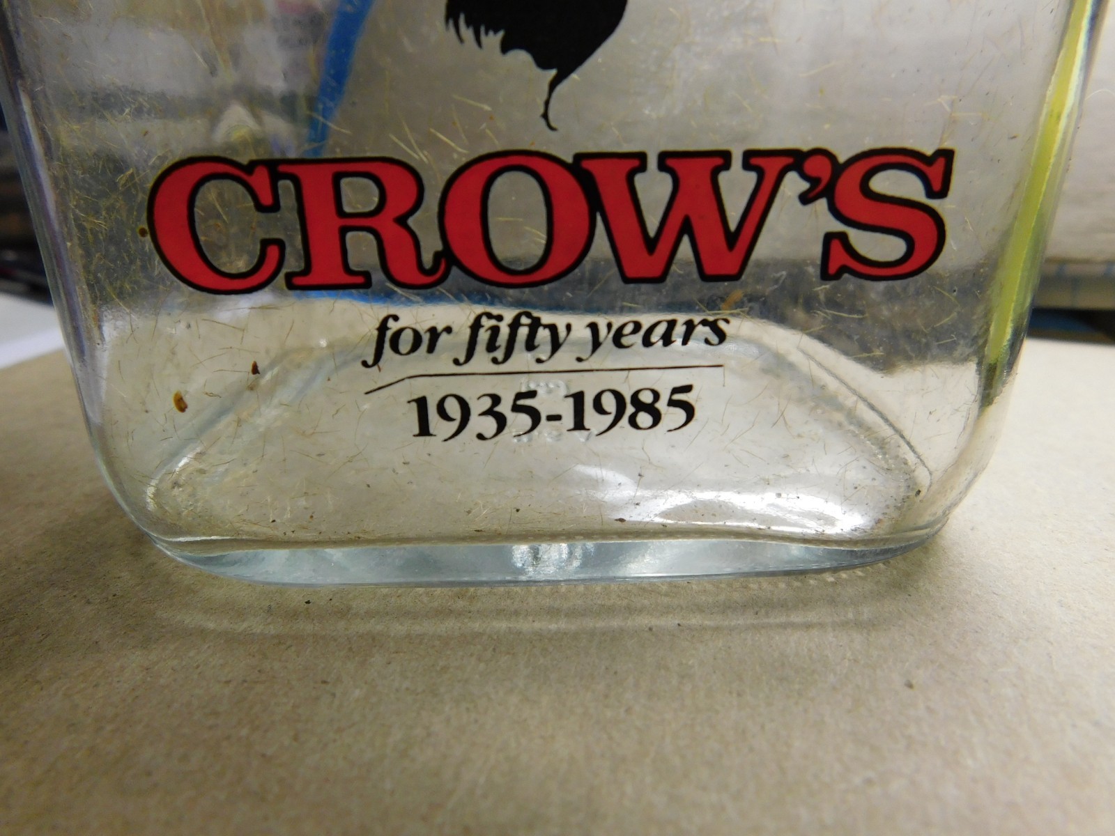 CROWS High-breed Seeds 50th Anniversary candy jar