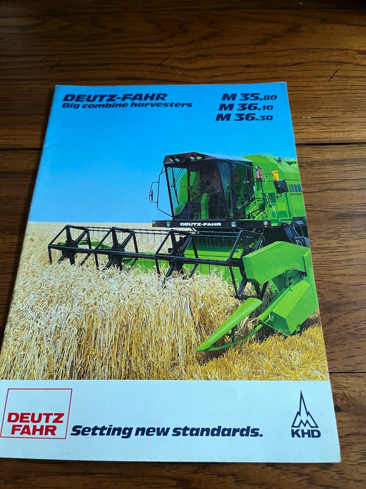 Deutz Fahr M35.80 M36.10 M36.30 Combine Brochure GDSD9