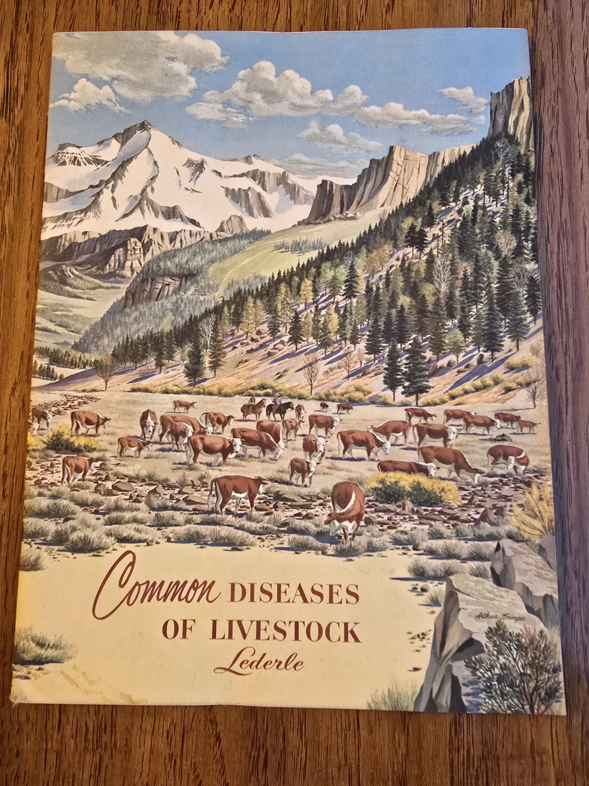 Common Diseases Of Livestock : Lederle 1952