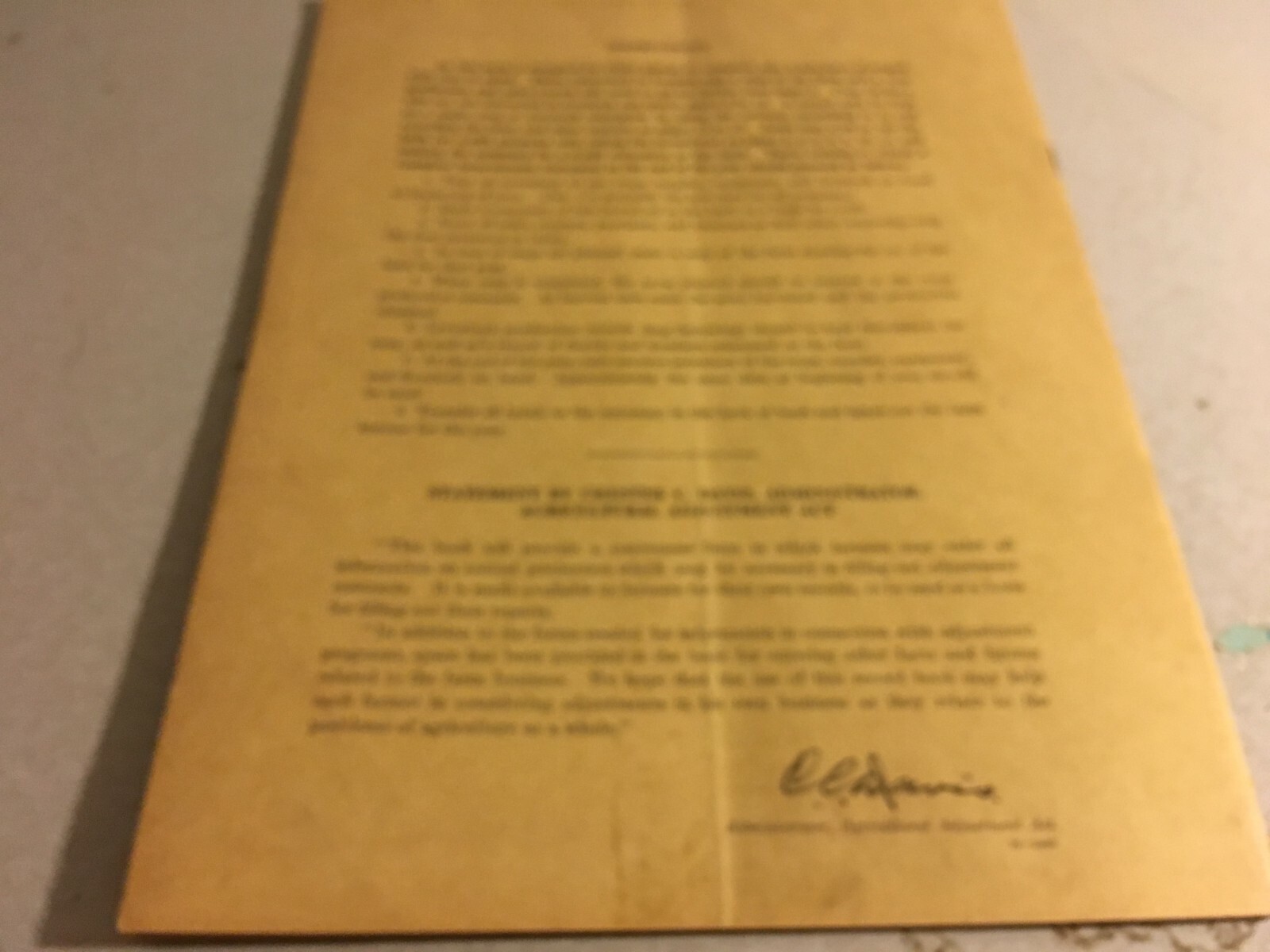 Vintage September 1934 Farm Record Book