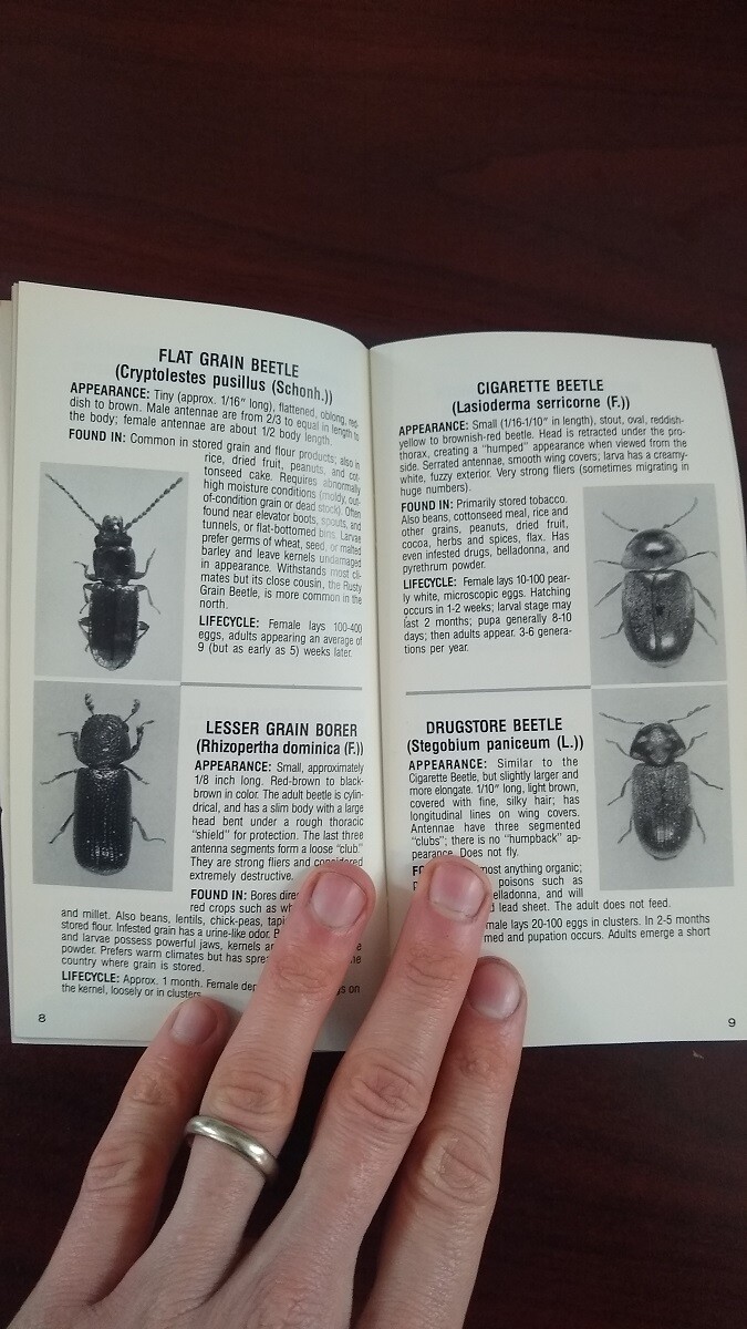 1988 Pestcon Pocket Guide for protection of seed and grain storage