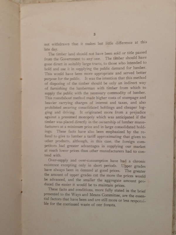 c1900 Forest Conservation by Thomas Barlow TB Walker