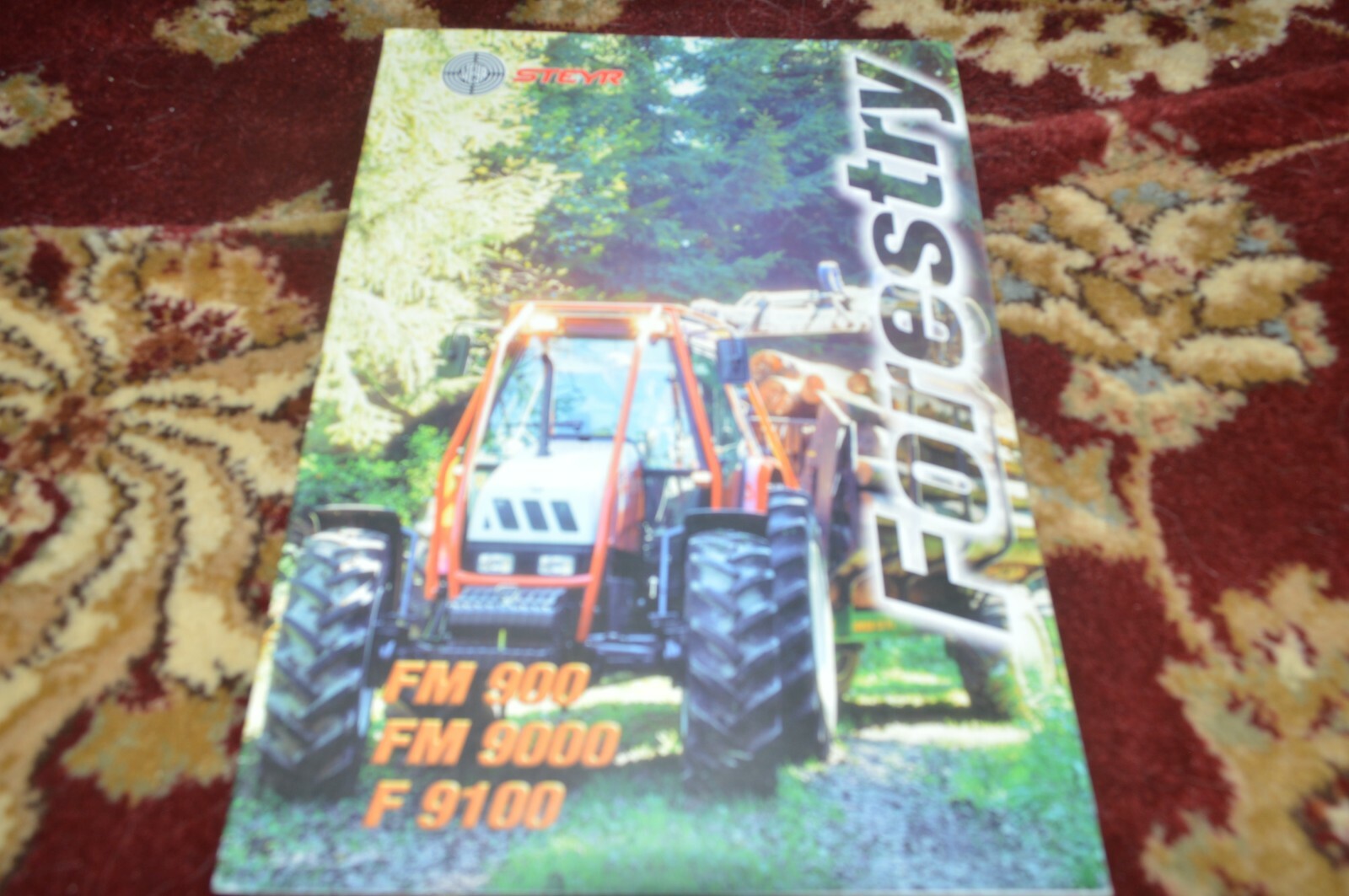 Steyr FM 900 FM 9000 F 9100 Forestry Tractor Brochure FCCA