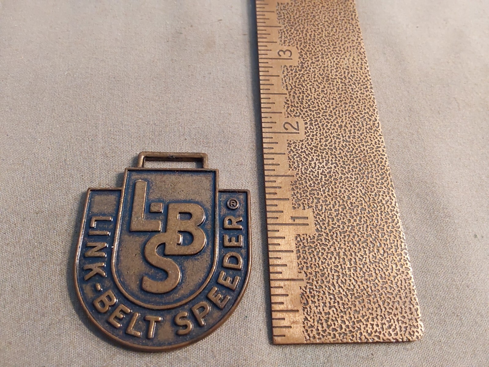 Watch Fob Link Belt Speeder Clark Equipment Co Carlstadt NJ