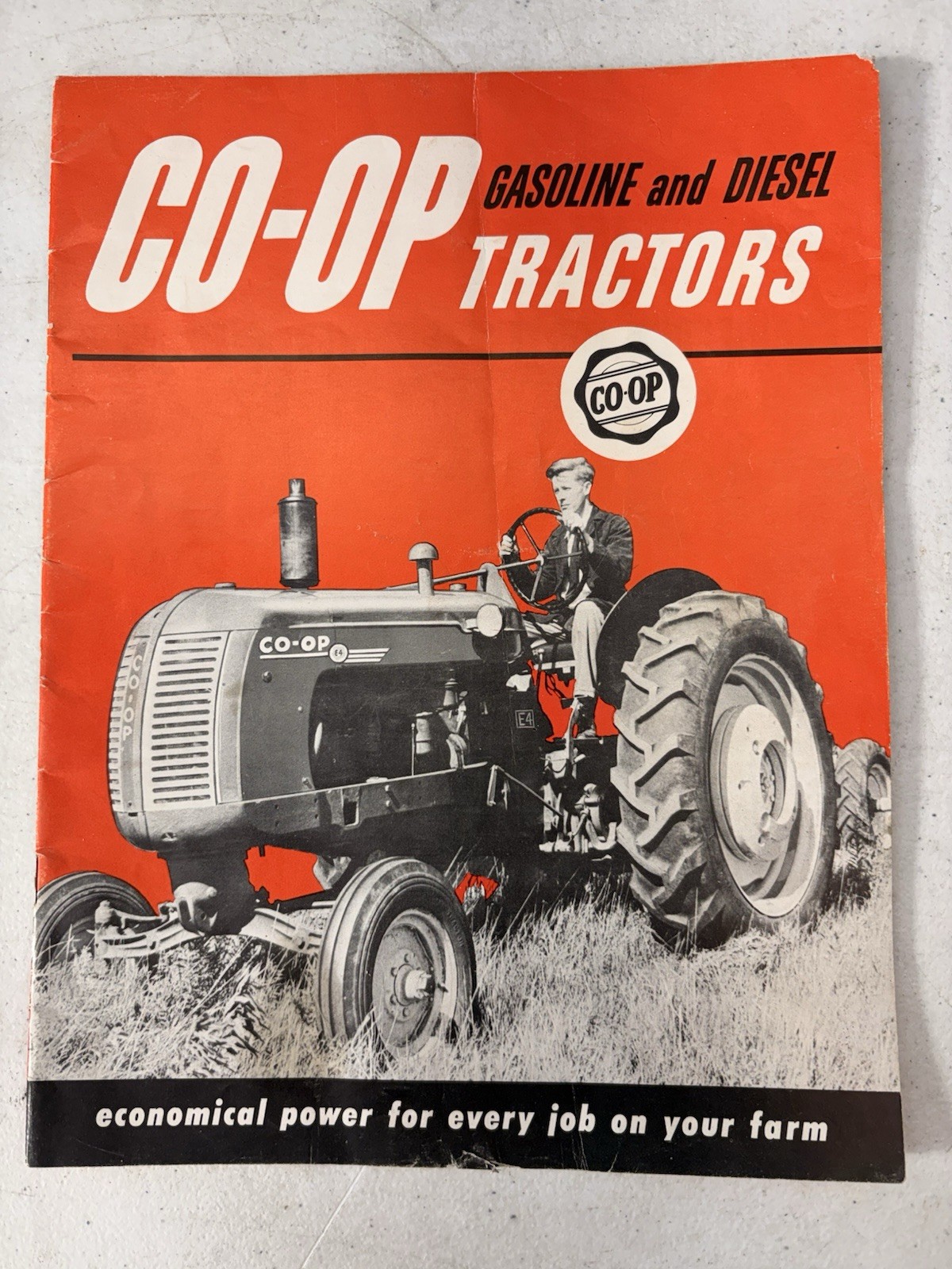 Original 1950&rsquo;s Coop Tractors Advertising Sales Catalog