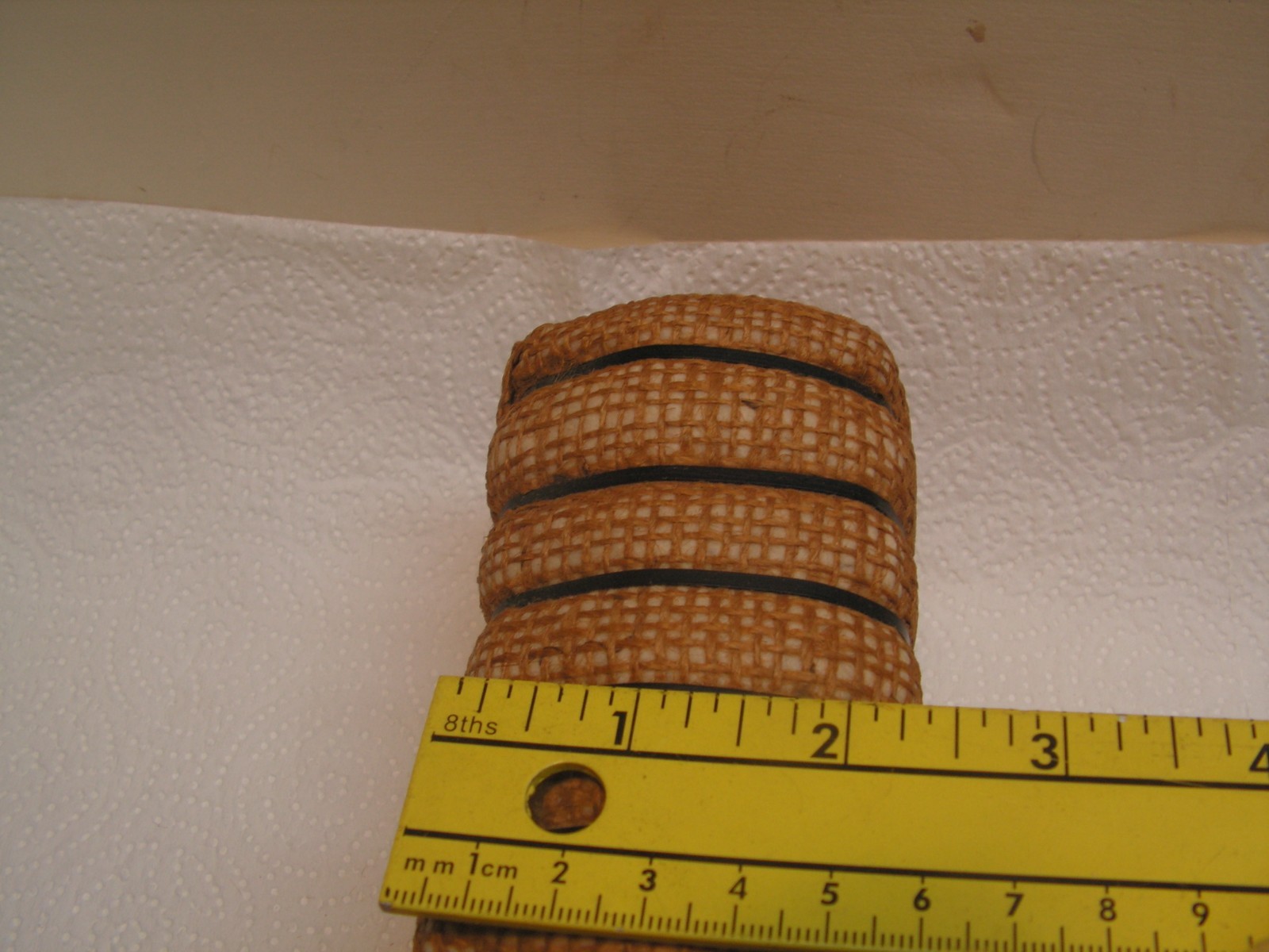 Vintage Cotton Bale Souvenir From EGYPT Per Habitat Center – Small Miniature