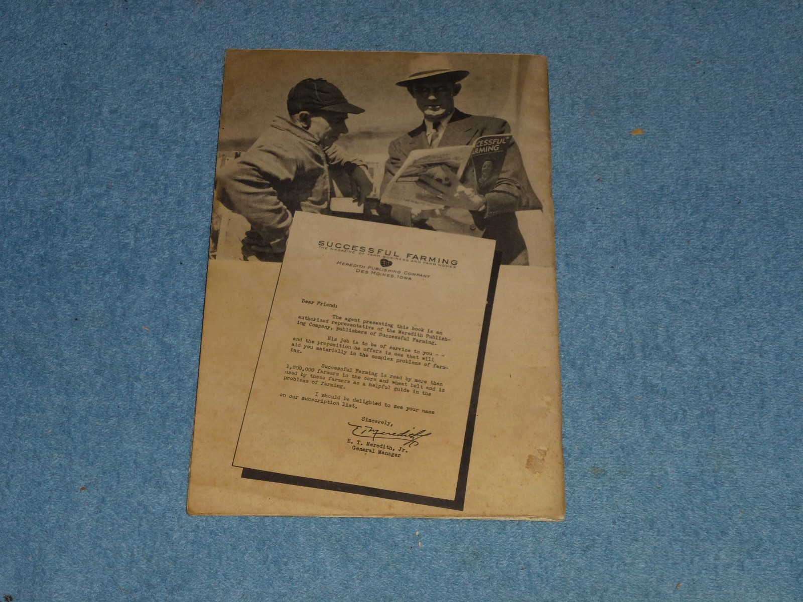 Vintage 1941 Successful Farming Magazine Sampler Promo 52 Pages