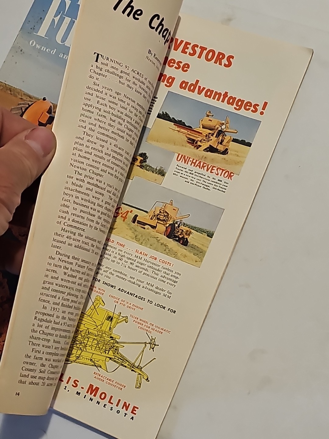 Original Spring 1954 Future Farmer Magazine Complete