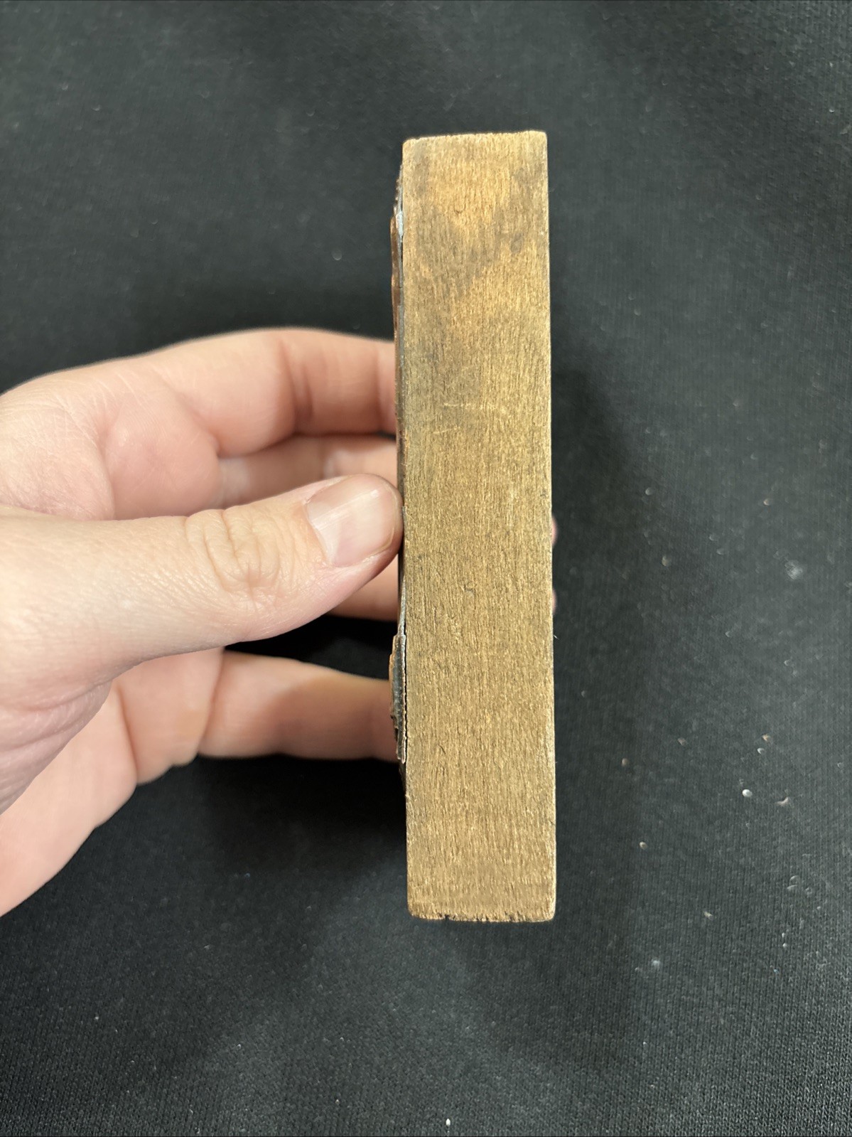 Vintage Litchfield Waterloo Iowa Wagon Manure Spreader Implement Print Block