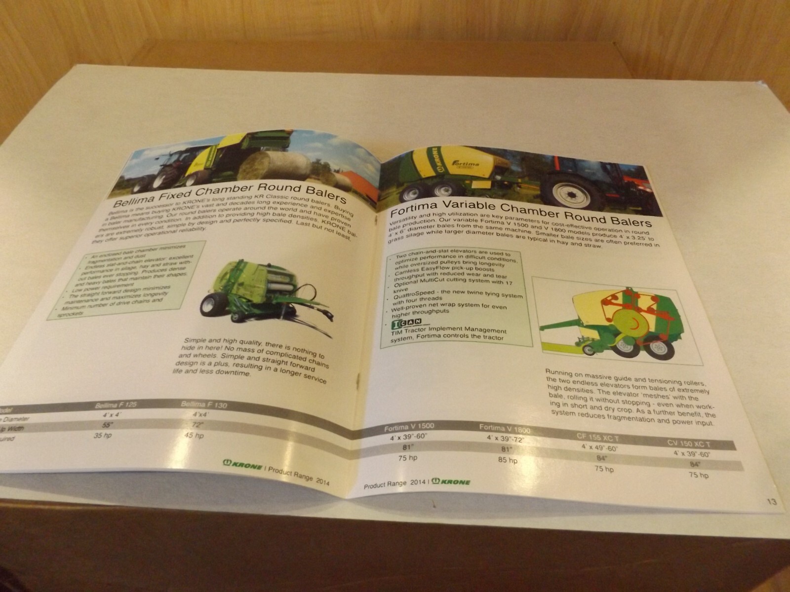 KRONE PRODUCT RANGE 2014.
