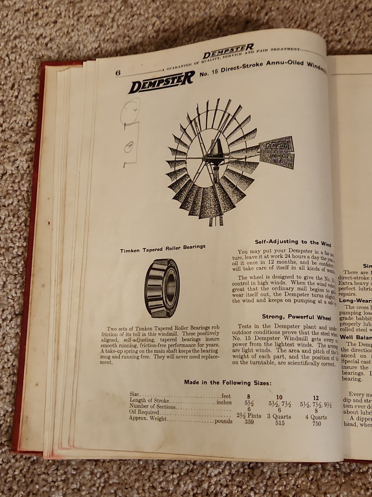 Dempster Mill Catalog 14 1938 Windmill Pump Tank Engines Beatrice NE