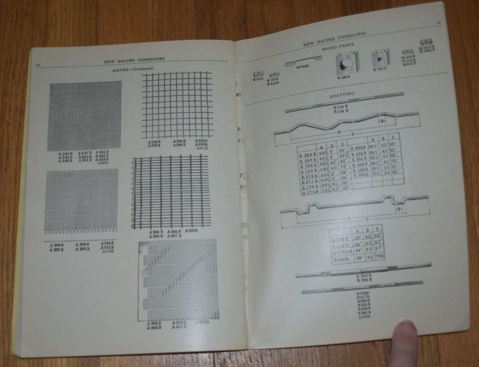 Vintage 1925 New Racine Threshers Farm Catalog Price List Repair Parts Tractors