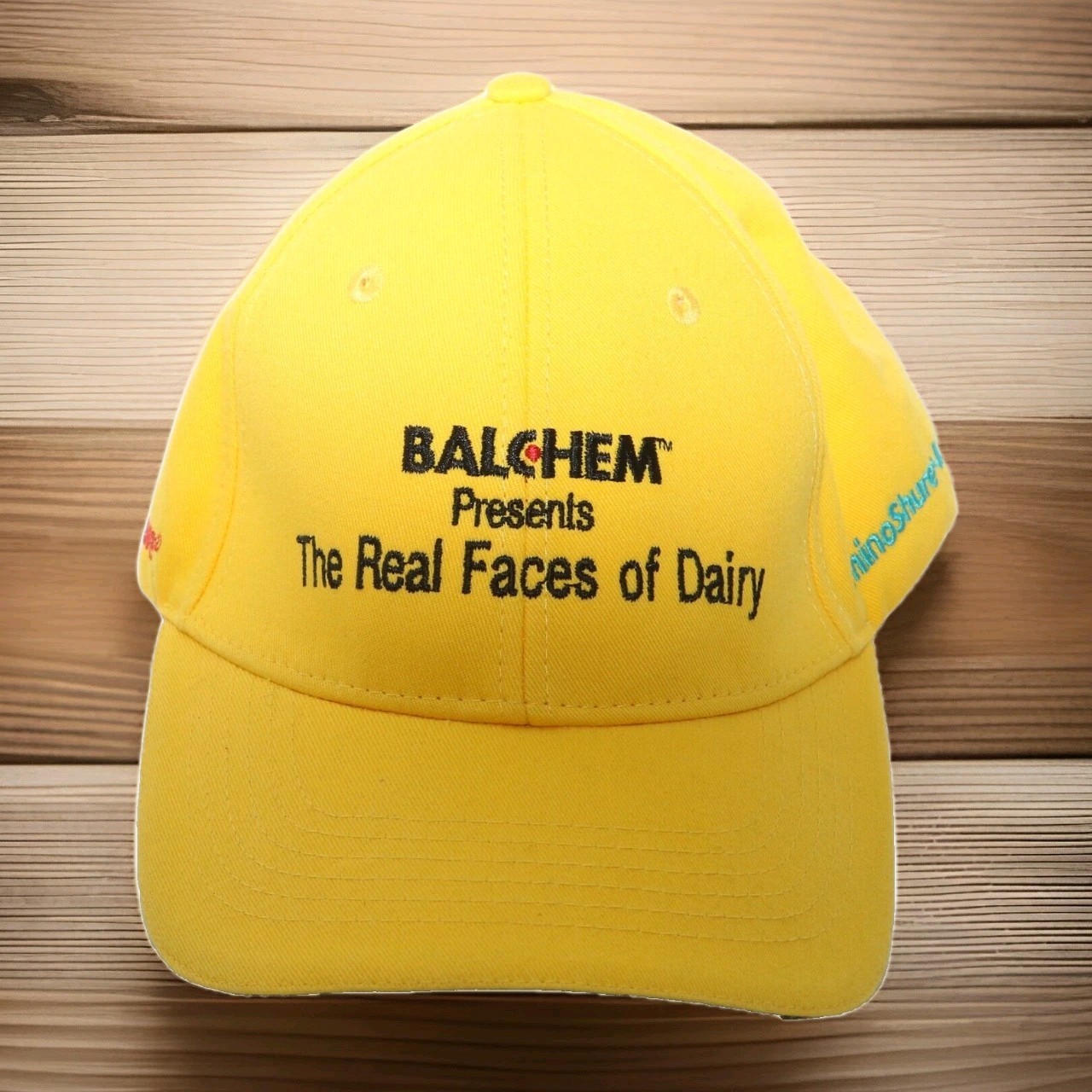 Balchem Presents The Real Faces of Dairy strap back cap hat