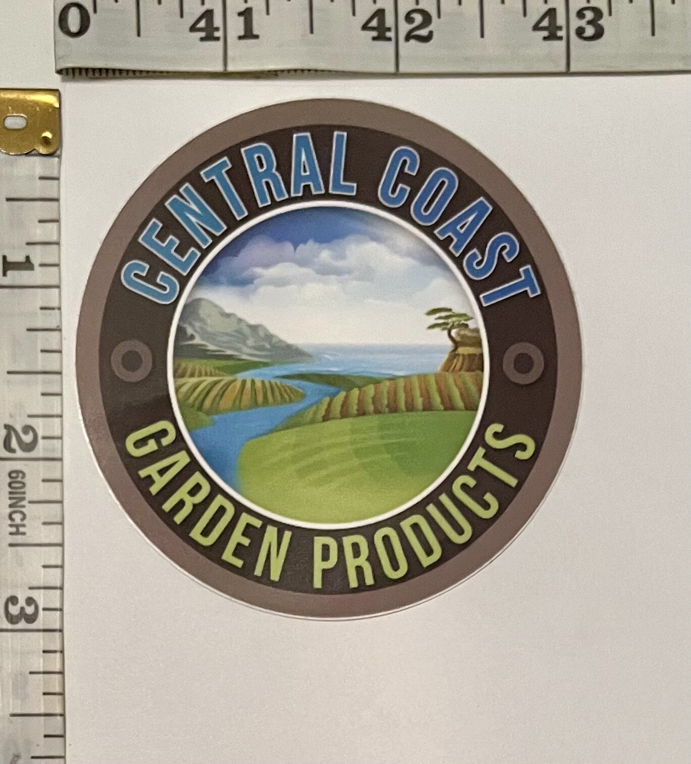 CENTRAL COAST GP Vinyl Sticker – Oregon, USA Cannabis Industry Advertisement