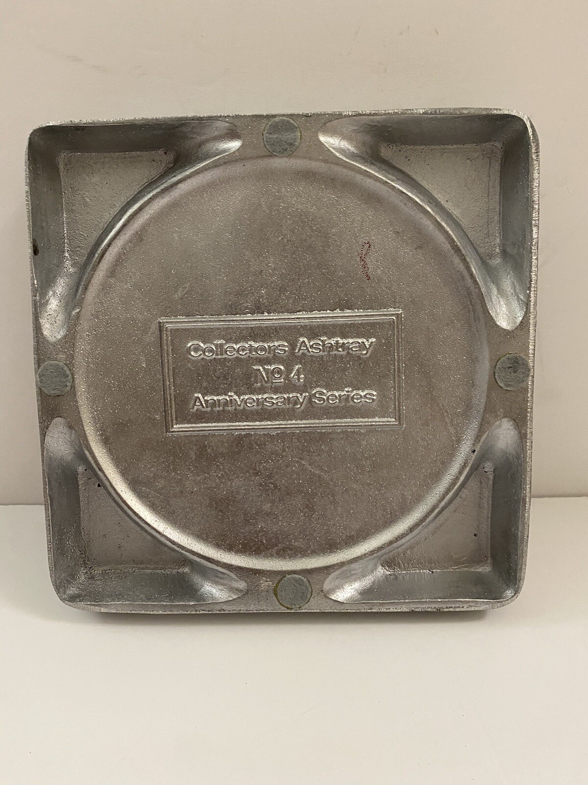 HESSTON NATIONAL FINALS RODEO 1986 Collector Ashtray #4 Anniversary Series