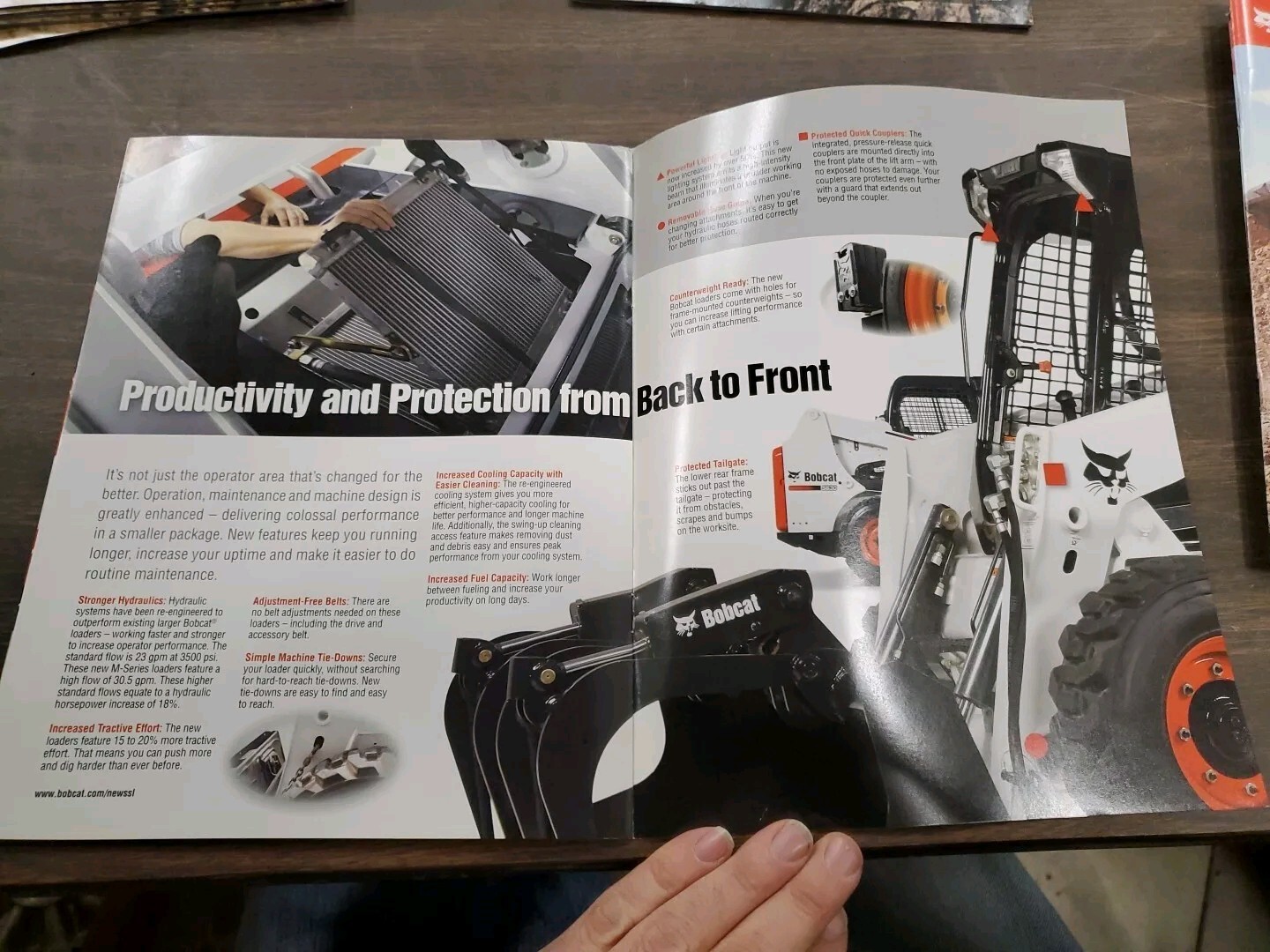 Factory Dealership Specs Brochures Bobcat M Skid Steer Loader S630 S650