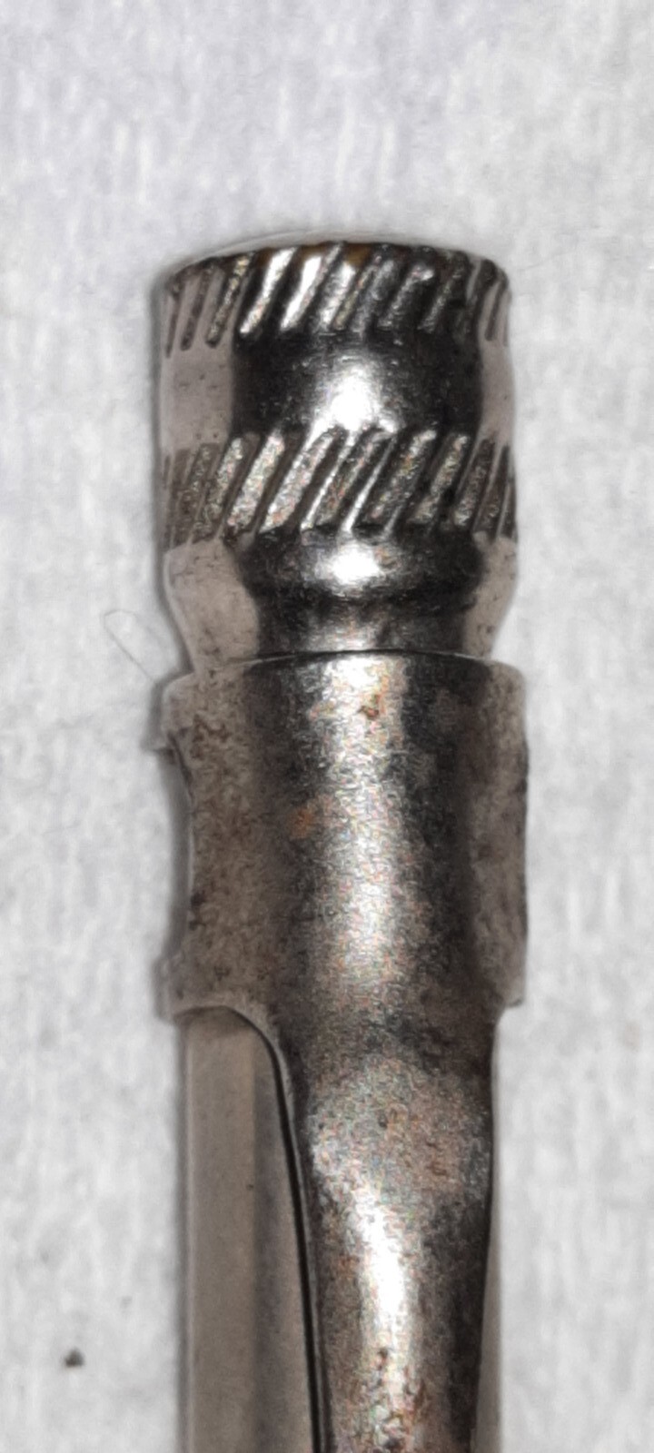 « National Live Stock Commission Co »Chromed Metal LEAD HOLDER Working Mech Pencil