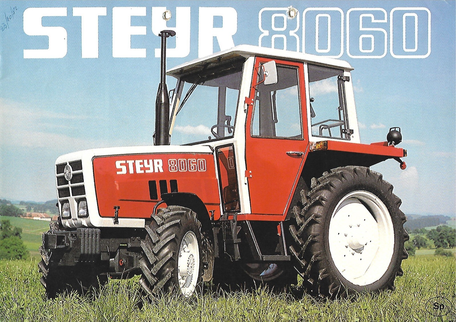 Farm Tractor Brochure – Steyr – 8060 – c1979 (SPANISH) (F8396)