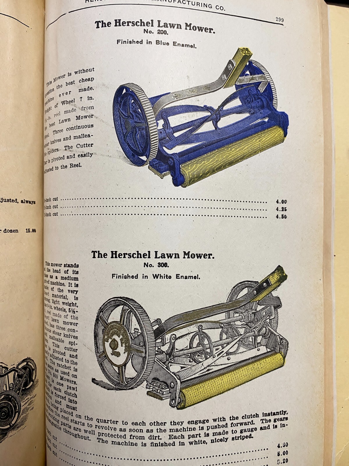 Rare 1914 Herschel-Roth Manufacturing Co. Catalog No. 1 Farm Implements Supplies