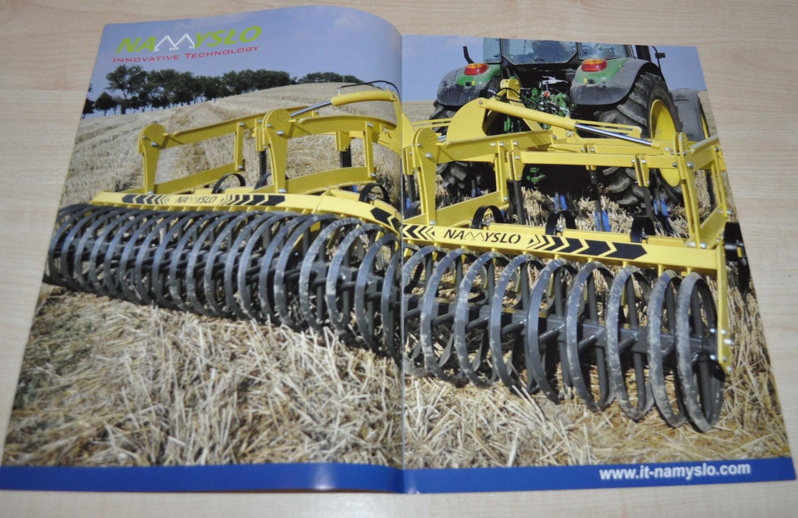 2015 Namyslo Agricultural Machinery Polska Brochure Prospekt