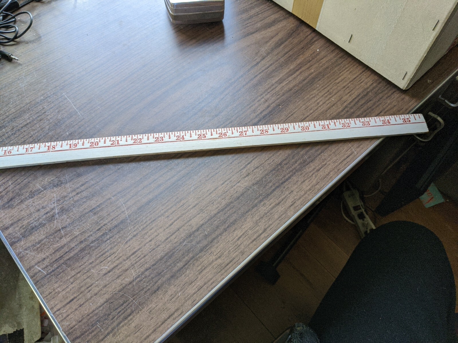 SILGAS ADVERTISING RULER YARDSTICK USA 1776-1976 200 YEARS BICENTENNIAL GAS VTG