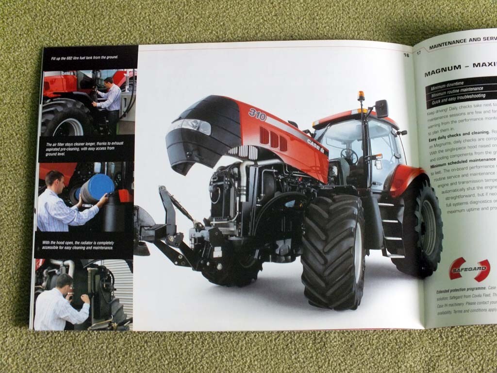 CASE IH MAGNUM 225 / 250 / 280 / 310 Tractors Brochure Prospekt 2006