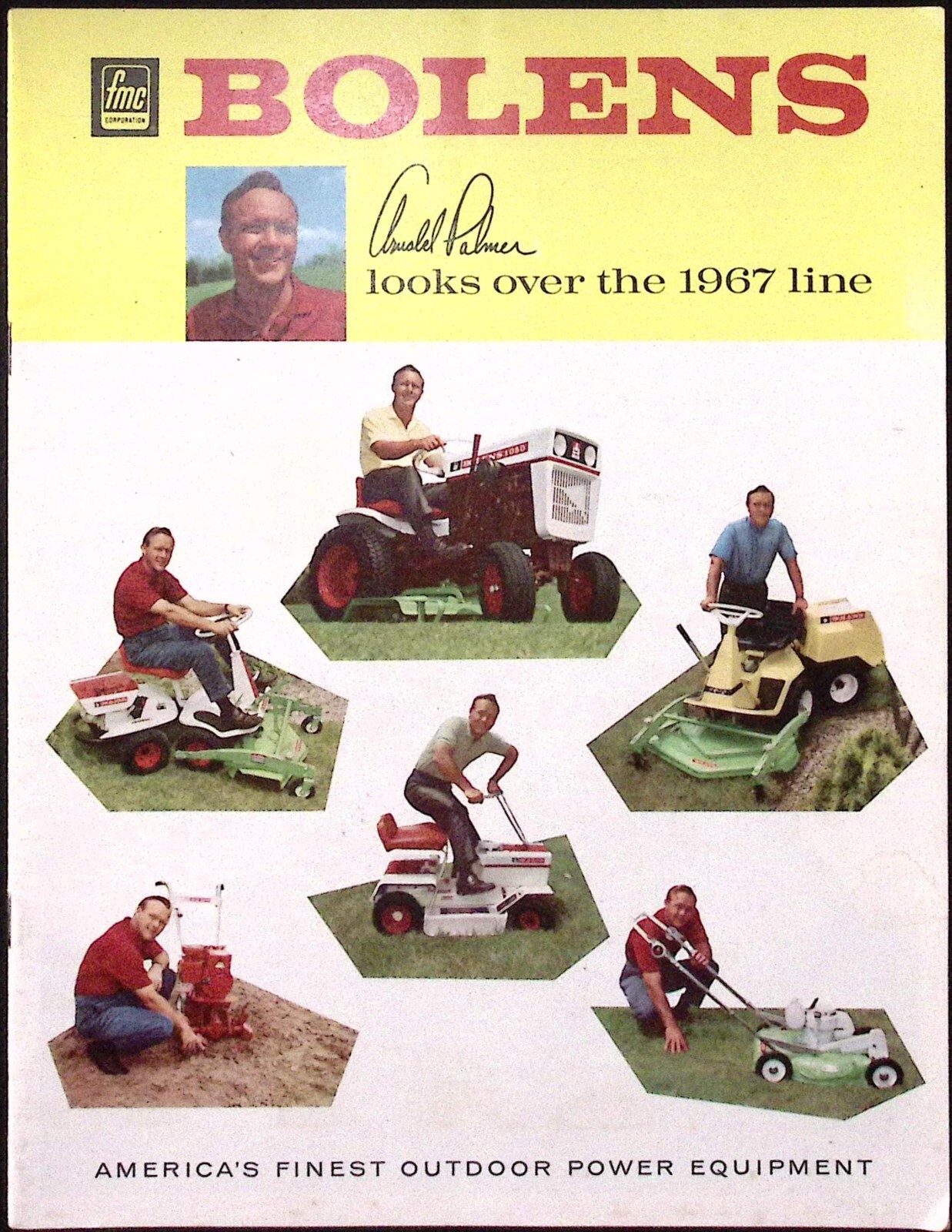 1967 Bolens Lawn Mower Dealer Brochure Catalog Outdoor Power Equipment
