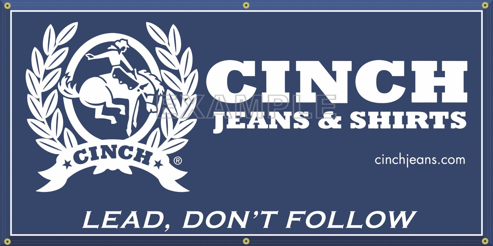 BUILD YOUR OWN GROUP COMPETITION RODEO ARENA SIGN REMAKE BANNER SIZE CHOICES