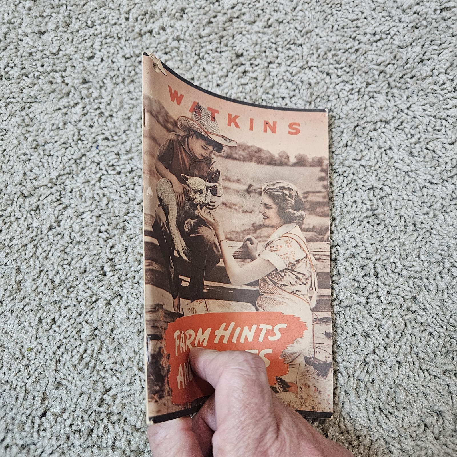 Vintage 1944 Watkins Farm Hints and Rules Booklet