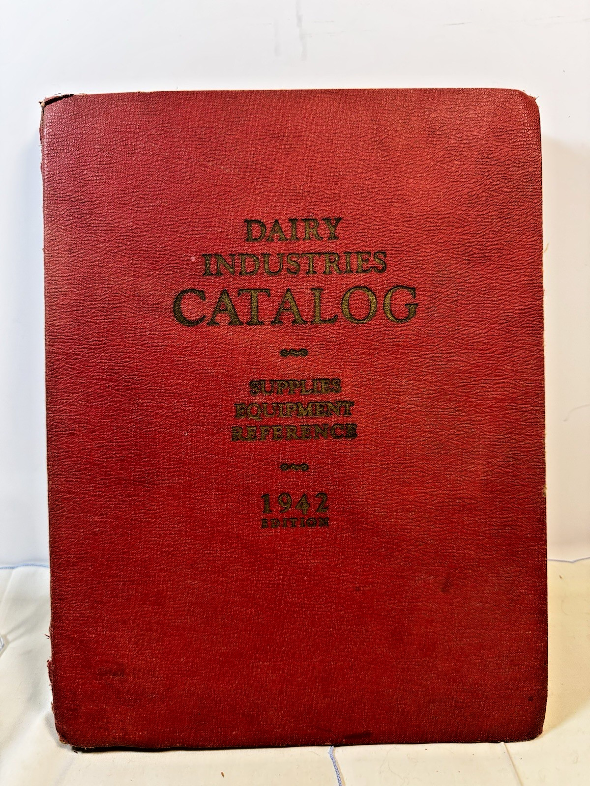Dairy Industries Catalog & Directory 15th Ed Olsen Publishing Company 1942