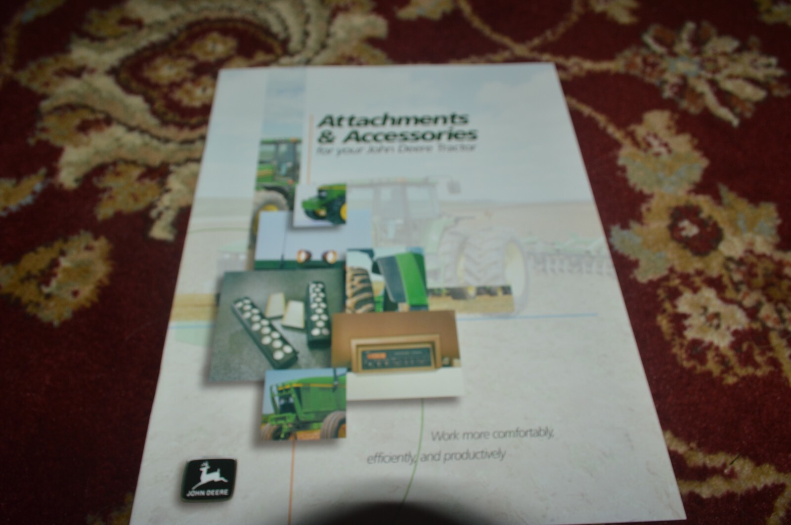 John Deere Tractor Attachments & Accessories For 1999 Brochure FCCA