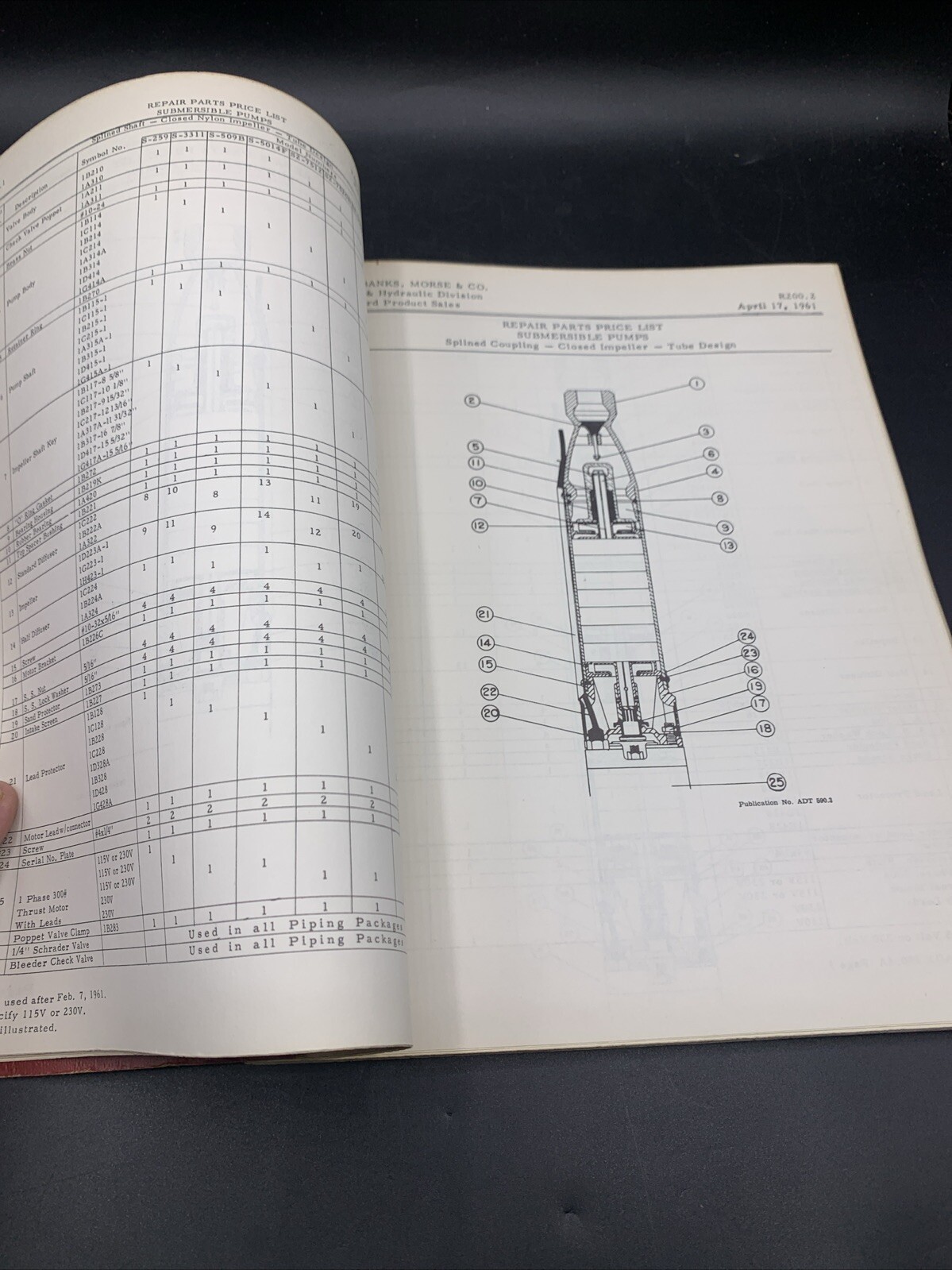 1960’s Fairbanks Morse Dealer Products Catalog/Prices- Farm Home Water Systems