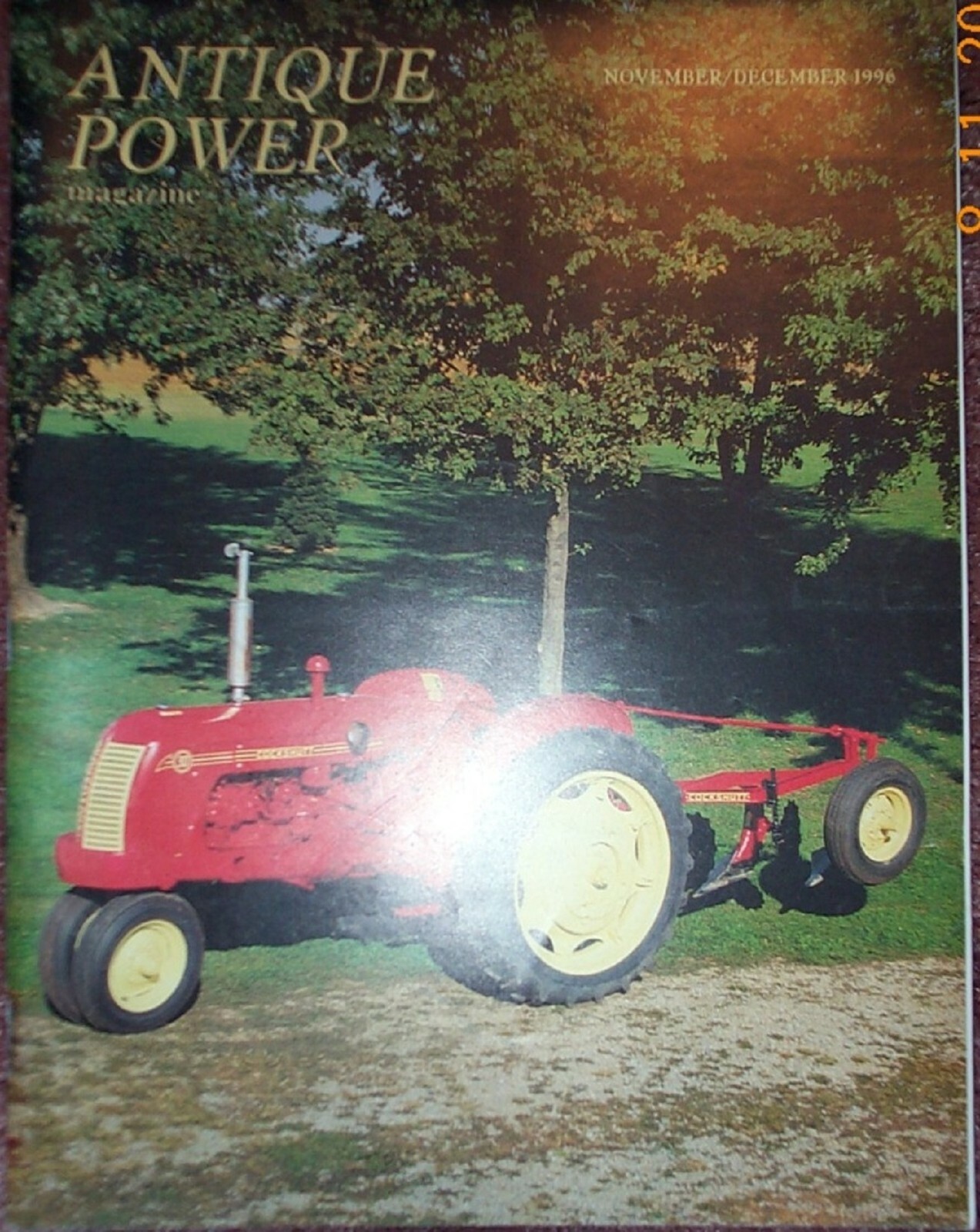 COCKSHUTT tractor Model 30, Moline ZAU, 1996 Antique Power Magazine