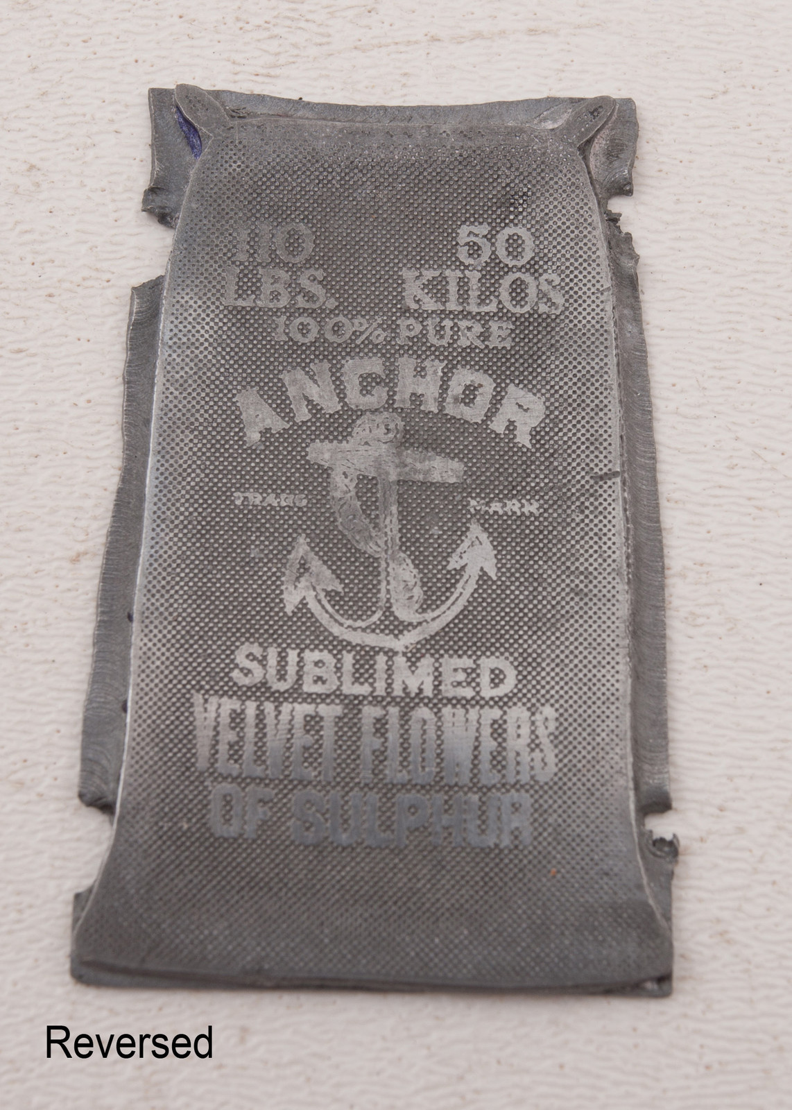 Anchor Sublime Velvet Flowers Pair Printers Block Advertising (A5L-3/35)