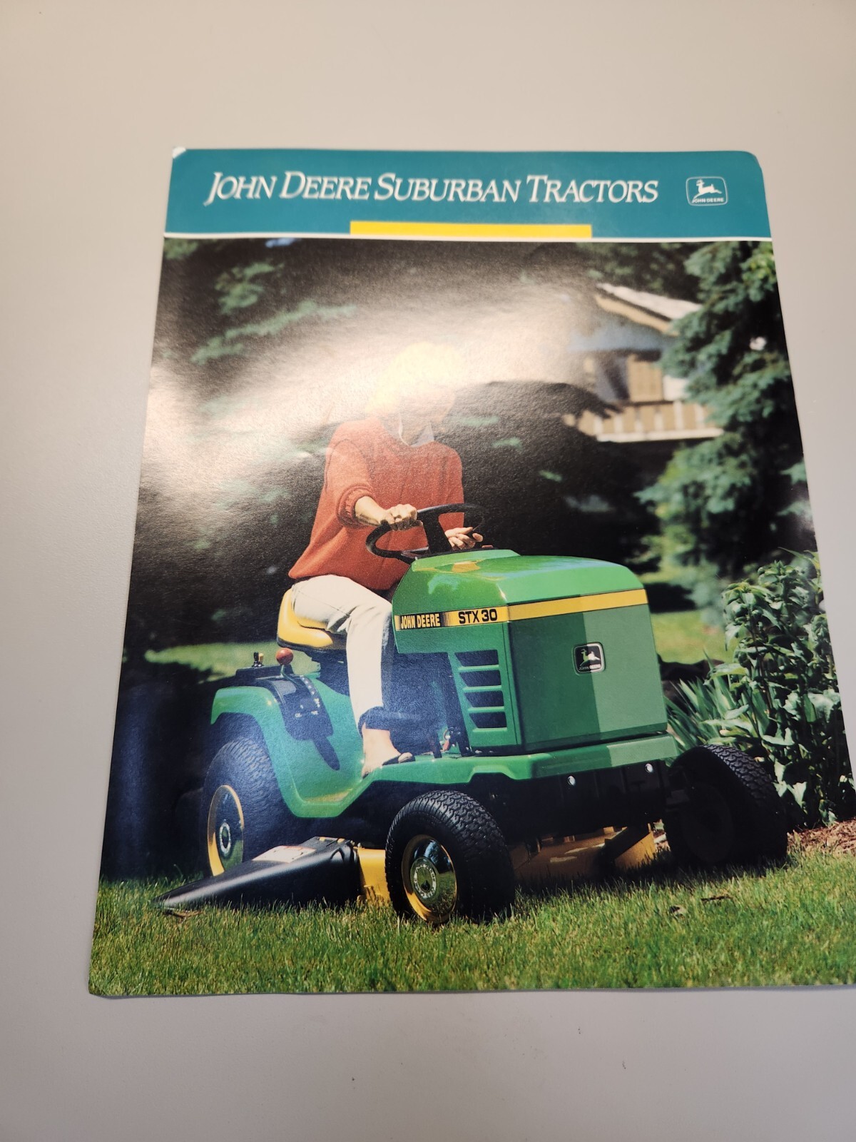 Lot of 5 Vintage Riding Mowers Sales Brochures John Deere Kubota Cub Cadet Honda