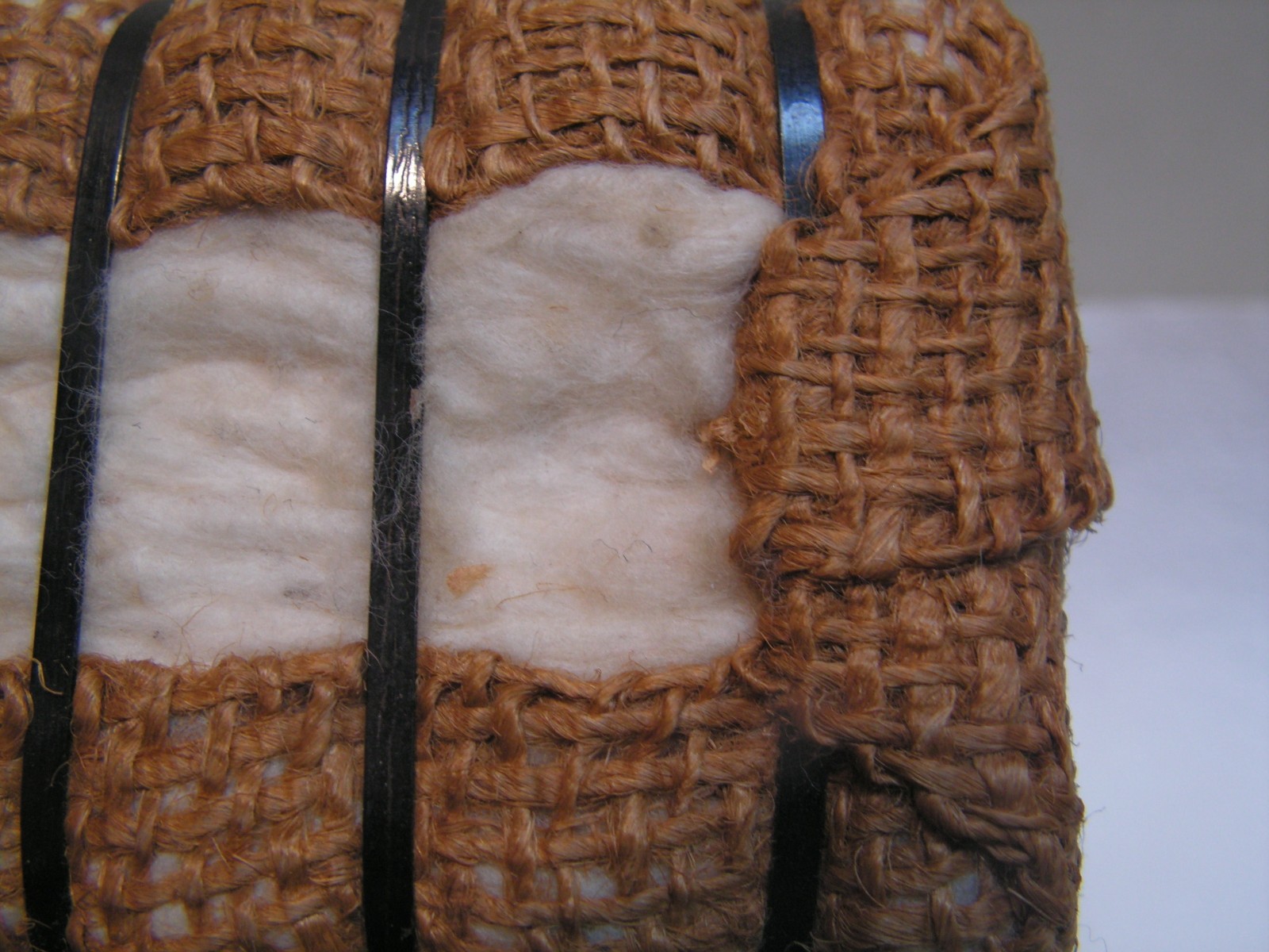 Vintage Cotton Bale Souvenir From EGYPT Per Habitat Center – Small Miniature