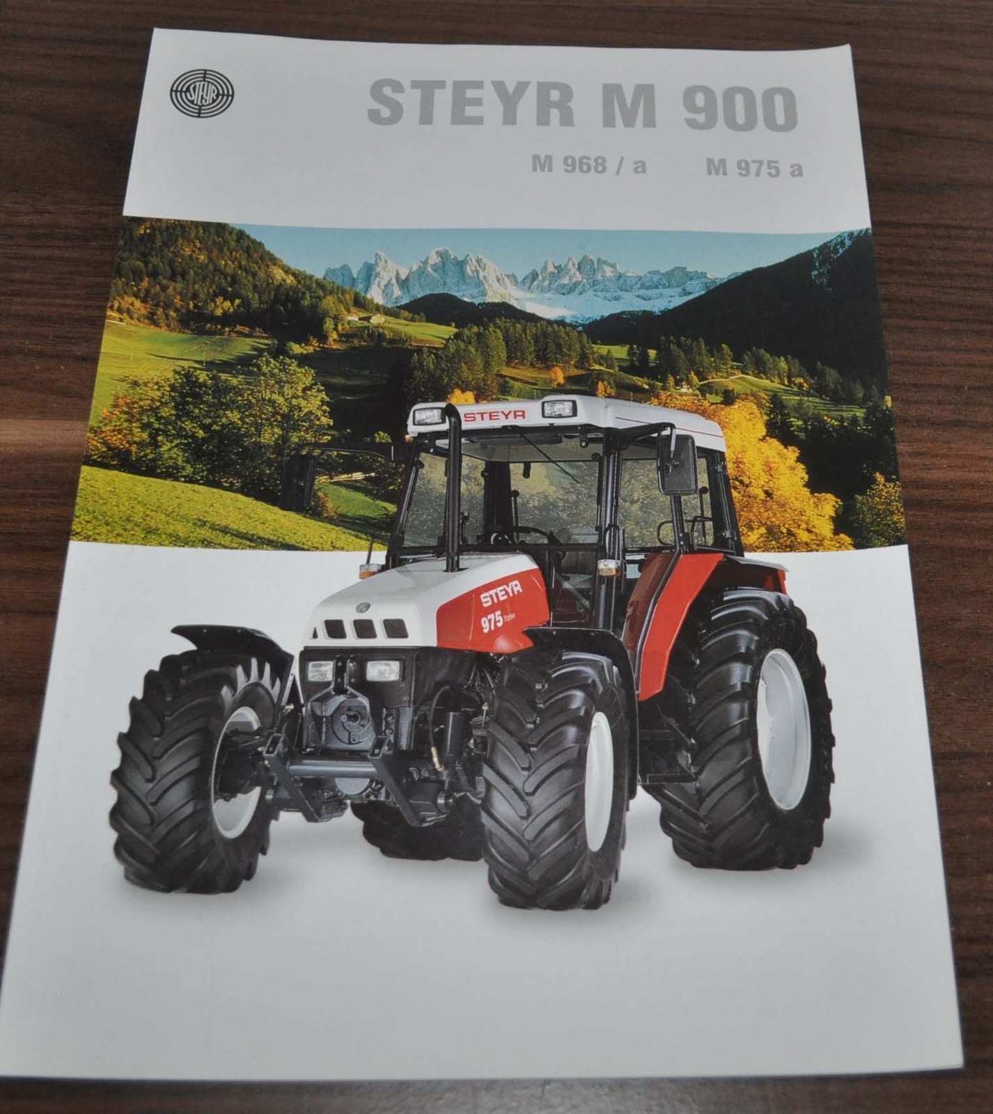 Steyr M 968 975 Tractor Brochure Prospekt