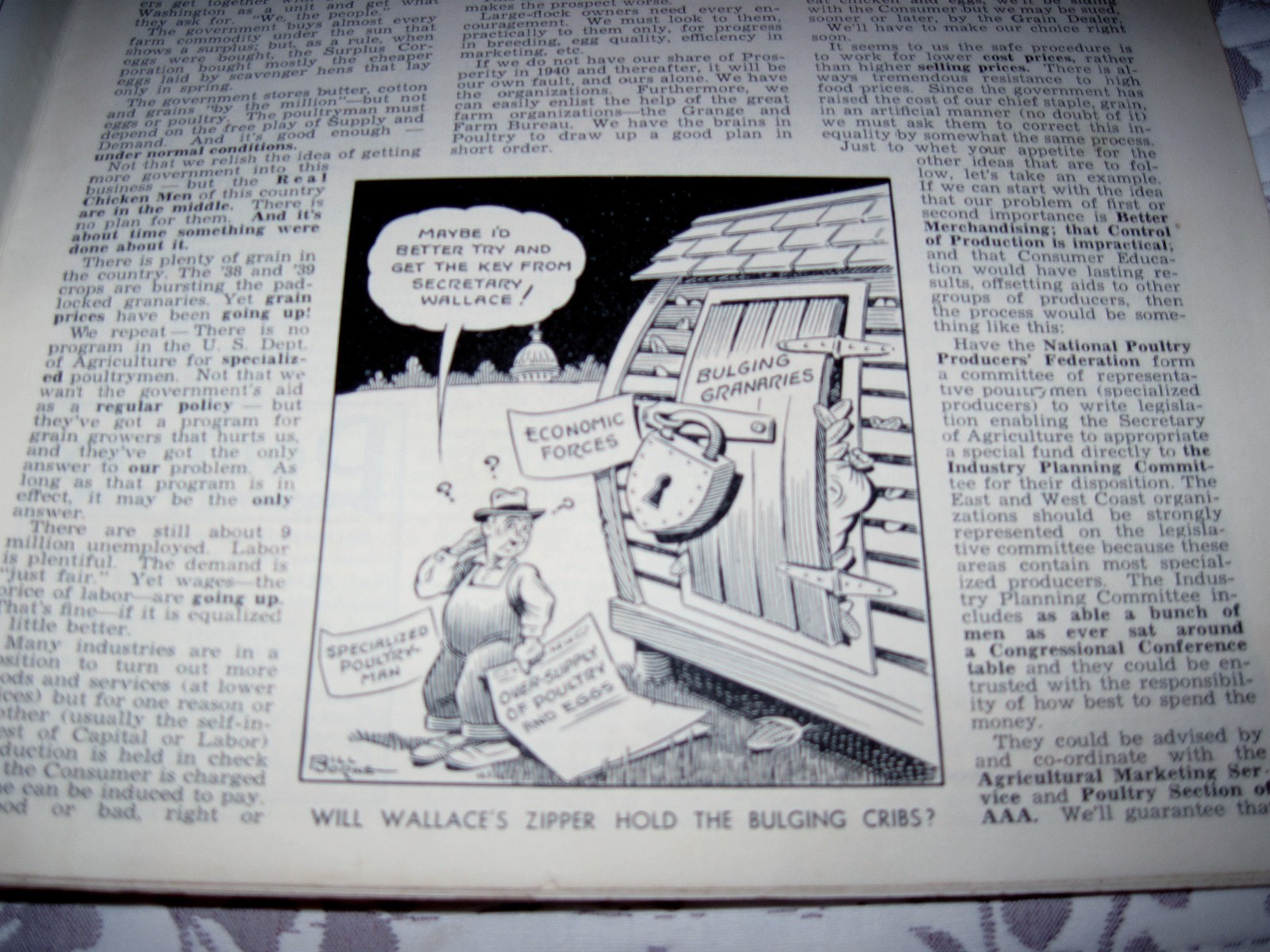 1940 Issue Poultry Item Magazine Sellersville, PA Poultry Farming Magazine