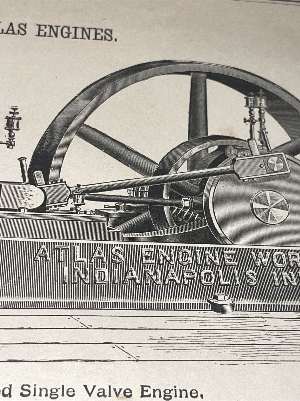 1891 Baldwin – Atlas Engine Works – Farm Advertising – Indianapolis New Orleans