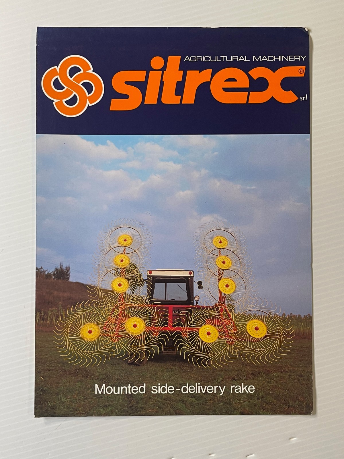 Vintage Sitrex Mounted Side Delivery Rake – Dealer Sales Brochure *1980s*