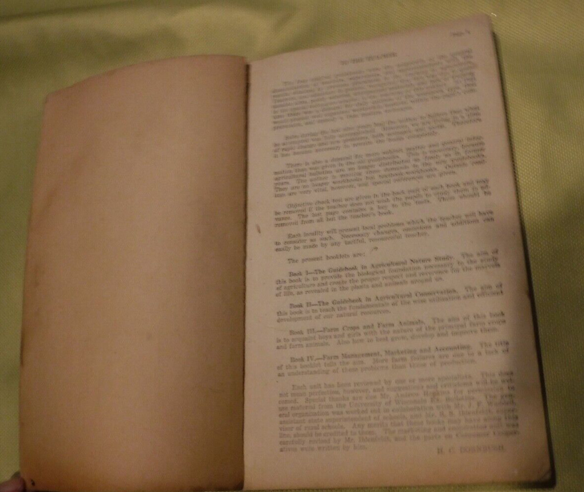 THE GUIDEBOOK IN FARM MANAGEMENT MARKETING & ACCOUNTING BY H C DORNBUSH 1936