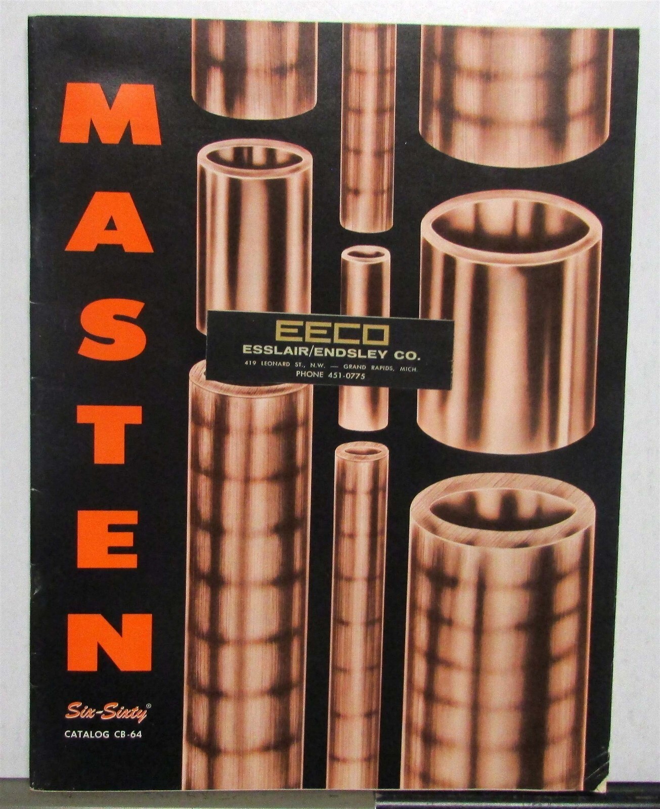 1960s Masten Six-Sixty Sleeve Bearings Diagrams Part Numbers Sales Catalog