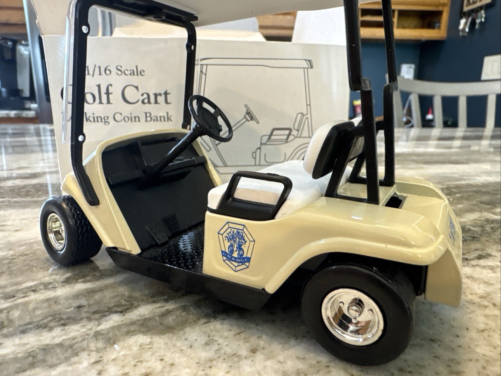 1/16 2004 speccast boone county fair belvidere,il. golf cart bank in the box new