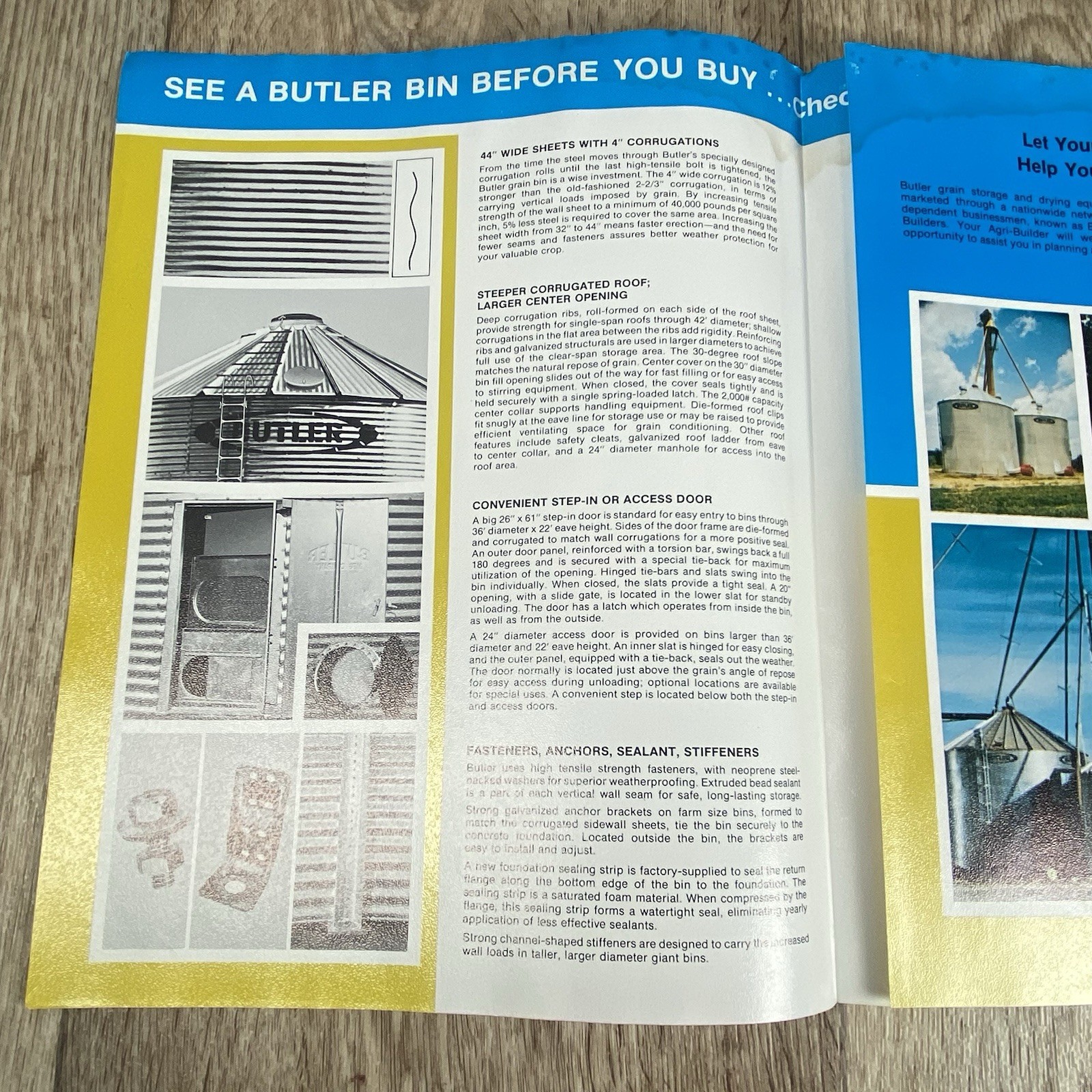 Butler Grain Bins Sales Brochure Butler Manufacturing Company, Missouri