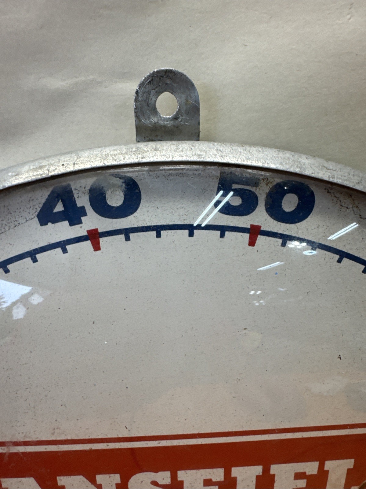 J- Vintage Mansfield Extra Mileage Tires With Balance Built In Round Thermostat