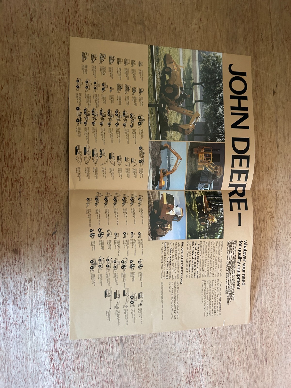 John Deere Fiat Tractors Avco New Idea Advertising Flyer Brochure Vintage Lot